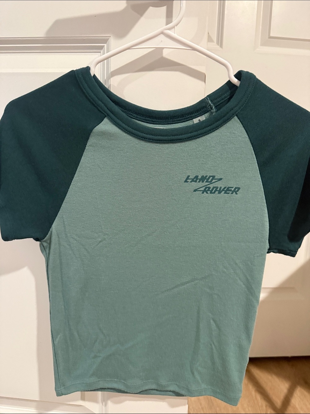 ROVE Kids Raglan Tee in Light Teal and Dark Teal